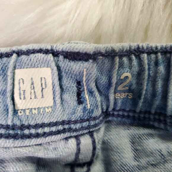 Gap Acid Wash Jean Shorts Toddler 2Y - Picture 3 of 3